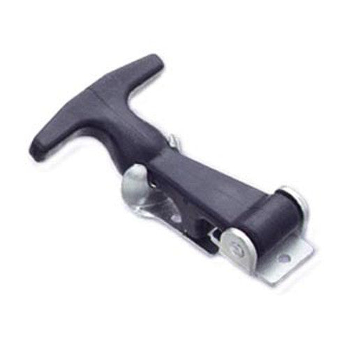 Southco 37-10-101-10 T-Handle, Flexible Draw Latch Steel/Black Rubber