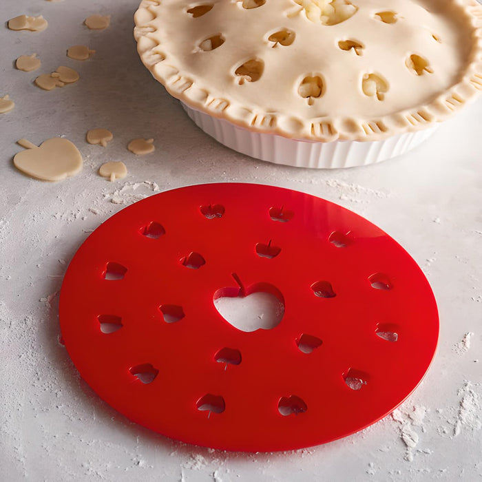 OCS Parts 9.75-Inch Apple Shaped Pie Crust Cutters