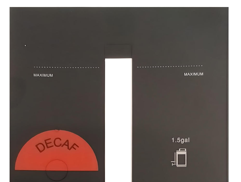 Decal/Overlay, Replaces Bunn 28159.0000