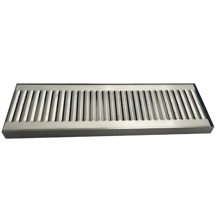Stainless Steel Surface Mount Drip Tray - 24" x 5"