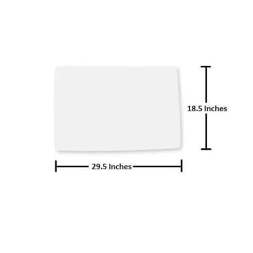 High Flow Rayon Fryer Filter Paper Sheets, 18.5" x 29.5", 100-Pack, Replaces Pitco A7044909