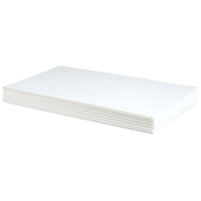 High Flow Rayon Fryer Filter Paper Sheets, 17.5" x 28", 100-Pack, for Pitco Frialators