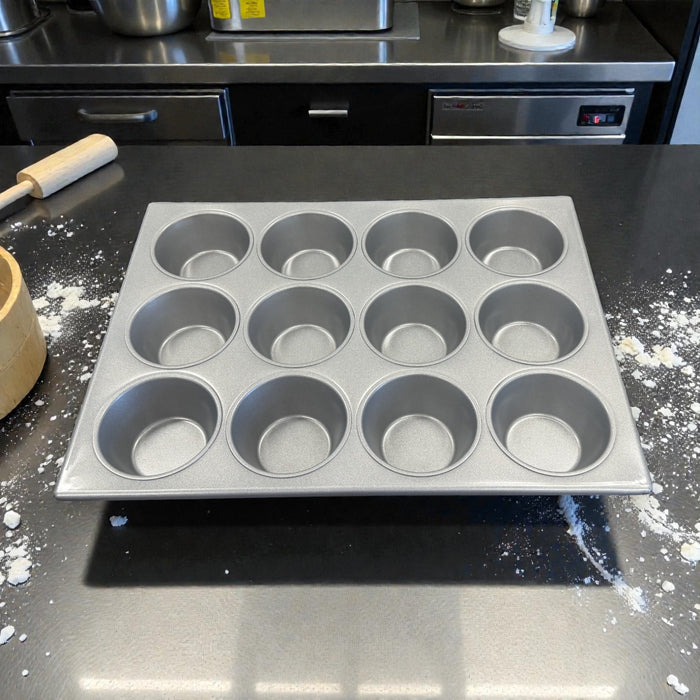 12-Cavity Commercial Muffin Pan