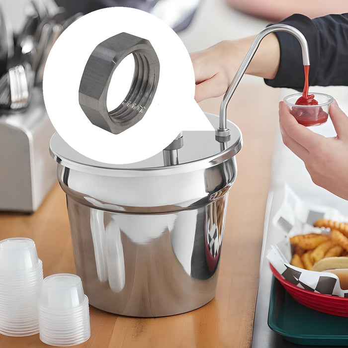 82027 Nut for Discharger Tube on Server Food Service Pumps