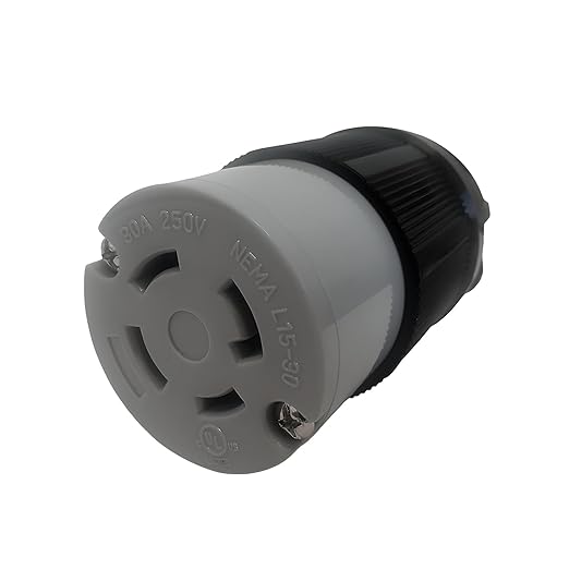 L15-30 Grounding Locking Connector | 250V - 30A - 3 Pole 4 Wire