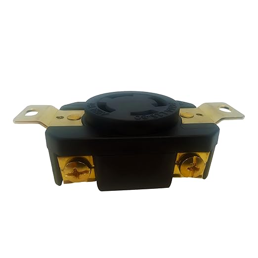 L15-30 Grounding Locking Receptacle | 250V - 30A - 3 Pole 4 Wire