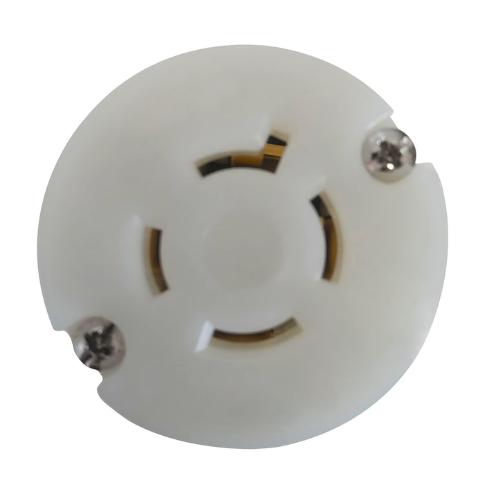 L16-20 Grounding Locking Plug and Connector Set | 480V - 20A - 3 Pole 4 Wire