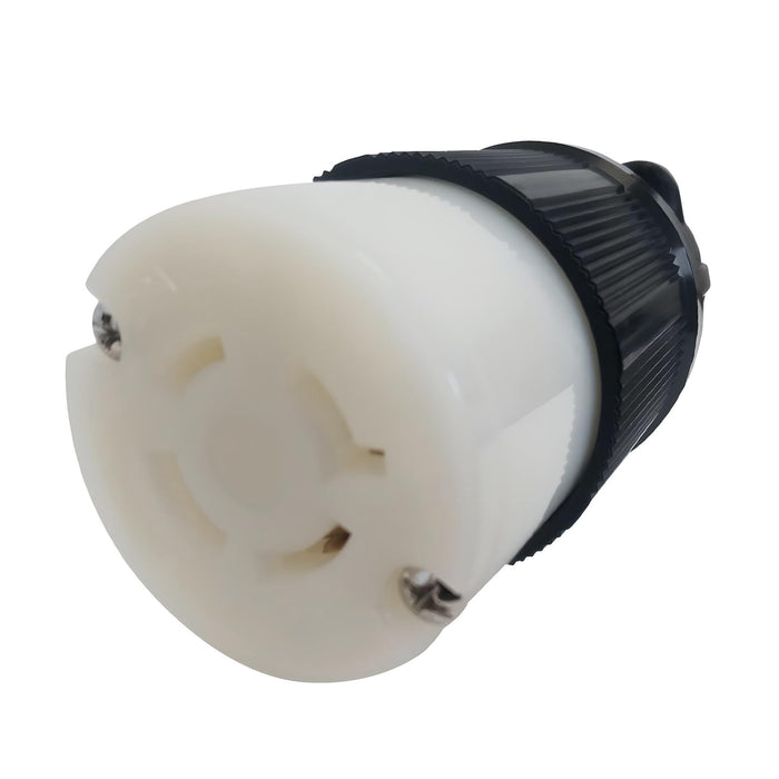 L16-20 Grounding Locking Plug and Connector Set | 480V - 20A - 3 Pole 4 Wire
