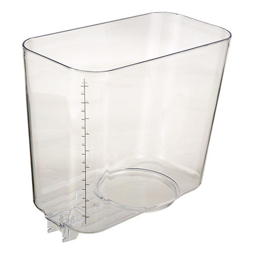 5-gallon clear beverage dispenser bowl, front view — replaces Crathco 1288