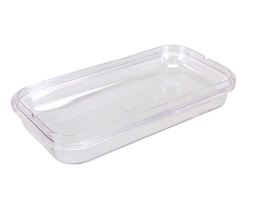 Clear double-wall insulated beverage dispenser bowl cover, top view — replaces Grindmaster 2240