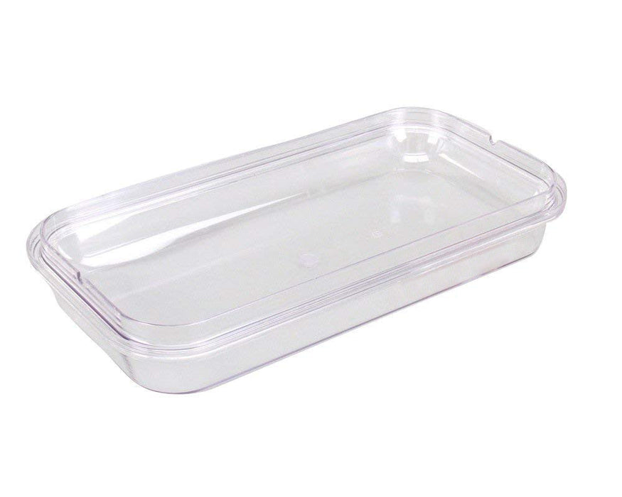 Clear double-wall insulated beverage dispenser bowl cover, top view — replaces Grindmaster 2240