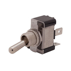 SPST On-Off Toggle Switch, Flat Terminal