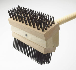 Texas Grill Brush, 42” Double-Sided Broiler Brush
