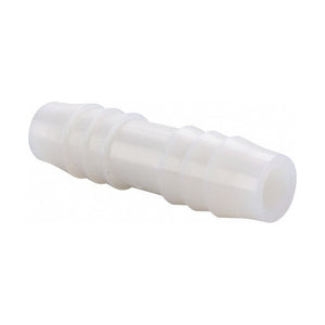 1/4 x 1/4 Inch Barb to Barb Plastic Mender Fitting
