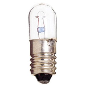 1823 Miniature Light Bulb, 48 Volts, 0.1 Amps