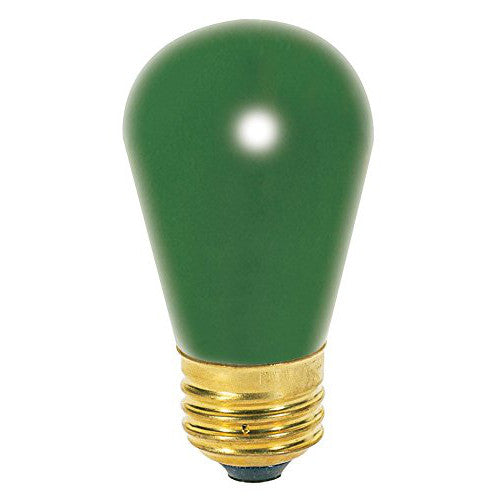 11S14-130-G Light Bulb, 11 Watts, 0.08 Amps, 130 Volts