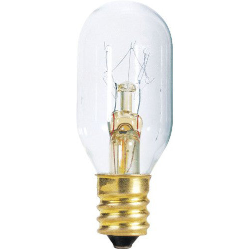 15T7-130 Light Bulb, 15 Watts, 0.12 Amps, 130 Volts