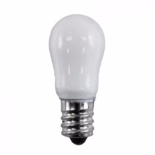 6S6-130V-CS-WHITE Light Bulb, Voltage 130V, Current 0.05A