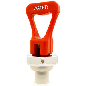 Faucet Upper Assembly - Red "WATER" Handle